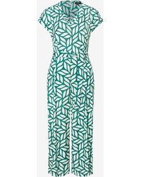MORE&MORE - &MORE Jumpsuit Printed Slinky Jumps - Lyst