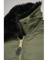 BRANDIT - Kurzjacke Ma2 Fur Collar Jacket - Lyst