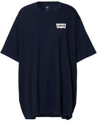 Levi's - Levi's® Plus T-Shirt BIG RELAXED FIT TEE mit großem Rückenprint in Used-Optik - Lyst