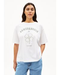 ARMEDANGELS - GIANNAA FORTUNE (Oversized Fit) Heavyweight T-Shirt aus Bio-Baumwoll Mix - Lyst