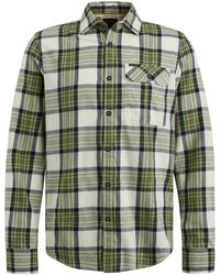 PME LEGEND - T- Long Sleeve Shirt Ctn Twill Check - Lyst