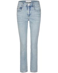 MARC AUREL - Regular-fit-Jeans Hosen, light blue denim - Lyst