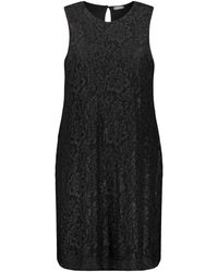 Samoon - A-Linien-Kleid Ärmelloses Spitzenkleid mit Stretchkomfort - Lyst