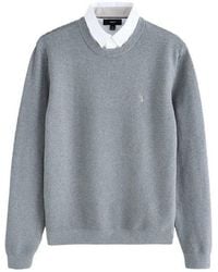 Next - 2-In-1-Pullover Regular Fit Pullover Mit Oxford-Hemdkragen (1-Tlg) - Lyst