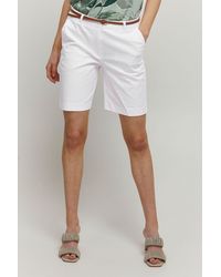 B.Young - BYDAYS Kurze Chinoshorts mit Gürtel - Lyst