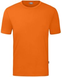 JAKÒ - Kurzarmshirt T-Shirt Organic orange - Lyst