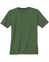 Redmond - Rundhalsshirt Basic T-Shirt farngrün Übergröße Rundhals - Lyst