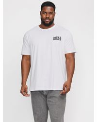 Jack & Jones - T-Shirt JJECORP TEE SS O-NECK NOOS PLS mit Logo Print - Lyst