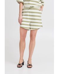 Ichi - Sweatshorts IHOCIE Moderne Shorts mit Streifen - Lyst