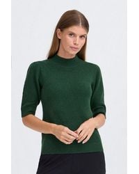 Oxmo - Strickpullover Oxsif Modischer Kurzarm-Pullover - Lyst