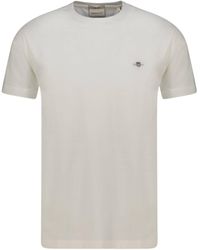 GANT - T-Shirt Slim Fit - Lyst