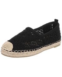 Ital-Design - Häkel-Espadrille Für Damen, Leicht Und Bequem, Freizeitshoes Slipper (91409635) Flach Mokassins - Lyst