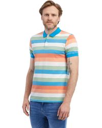 Ragwear - Poloshirt M Portillo Stripe Kurzarm-Polo - Lyst