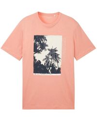 Tom Tailor - Photoprint t-shirt - Lyst