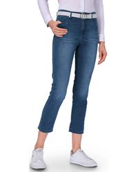 Brax - /- 7/8 Jeans Mary S jeansblau Slim Fit Ultra Light Denim - Lyst
