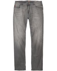 Camel Active - Stretch-Jeans Stretchjeans XXL Houston grau Used Look - Lyst