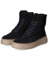 Gabor - Schnürstiefeletten 8014.03.006 Damen Rauleder Schnürstiefel - Lyst