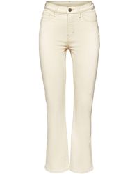 Esprit - High-waist- Retro-Jeans mit hohem Bund und weitem Bein - Lyst