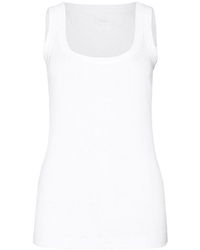 Marc Cain - T-Shirt Top, white - Lyst