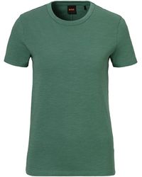 BOSS - T-Shirt C_Esla Premium mode mit Rundhalsausschnitt - Lyst