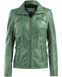 C.B.L. - Lederjacke MQ-44914 mit stehkragen - Lyst