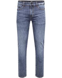 Only & Sons - Jeans Slim Fit Denim Pants 7140 in Hellblau - Lyst