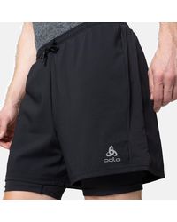 Odlo - Shorts Essential 5 Inch 2-in-1 Laufshorts Men 323072-15000 Leichte Runningshort mit Sprinter - Lyst