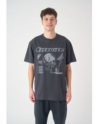 CLEPTOMANICX - T-Shirt Mystery im Boxfit-Schnitt - Lyst