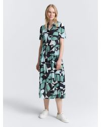 Tom Tailor - Sommerkleid Midi-Kleid mit Muster - Lyst