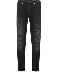 Pepe Jeans - Pepe Skinny-fit-Jeans Destroyed Hose - Lyst