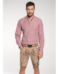 Spieth & Wensky - Shorts Fredo (1-tlg) Gürtelschließe mit Hirschmotiv - Lyst