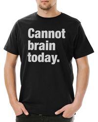 Urban Backwoods - Print- Cannot Brain Today T-Shirt Slogan Spruch Motto Fun Spaß Comedy - Lyst
