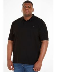 Calvin Klein - Poloshirt in groß Größen mit Polokragen - Lyst