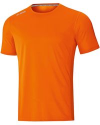 JAKÒ - Kurzarmshirt T-Shirt Run 2.0 neonorange - Lyst