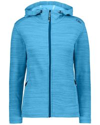 CMP - Fleecejacke Woman Fix Hood Jacket 30E9676 - Lyst