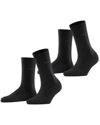 Esprit - Socken Basic Easy 2-Pack Damen (2-Paar) Aus Hautfreundlicher Baumwolle - Lyst