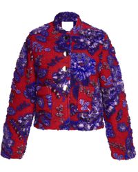 Rich & Royal - Blusenblazer Bouclé jacket - Lyst