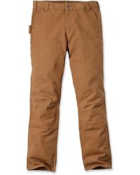 Carhartt - Stretch- Hose Rugged Flex Straight Fit Duck Double-Front Utility Work Pant - Lyst