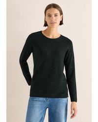 Cecil - Strickpullover Mit Rundhalsausschnitt - Lyst