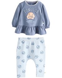Next - Langarmshirt & Baby Langarmoberteil und Leggings im Set (2-tlg) - Lyst