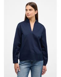 Eterna - Longbluse OVERSIZE FIT EASY IRON (bügelleicht) - Lyst