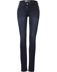 Cecil - Slim-fit-Jeans (1-tlg) Plain/ohne Details - Lyst