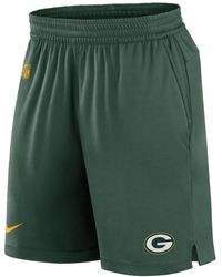 Nike - Shorts Green Bay Packers NFL DriFIT Sideline - Lyst