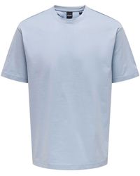 Only & Sons - T-Shirt Fred Kurzarmshirt Relaxed Fit (1-tlg) - Lyst
