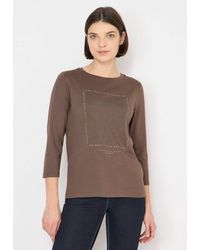Cecil - 3/4-Arm-Shirt Mit 3/4 Ärmeln - Lyst