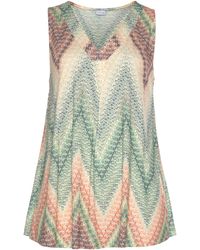 Lascana - Tanktop mit Alloverprint - Lyst
