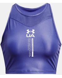 Under Armour - ® T-Shirt UA ISO CHILL CROP TANK - Lyst