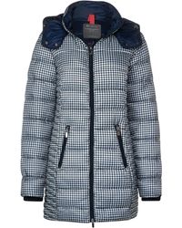 Street One Wintermantel mit 2-Wege Reißverschluss - Blau