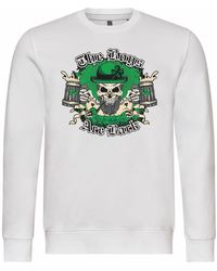 deinshirt - Rundhalspullover Pullover The Boys are back Mit Print Motiv, Grafik - Lyst
