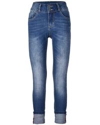 Buena Vista - Stretch-Jeans TUMMYLESS 7/8 wanderlust blue 2301 B5658 300.9423 - Lyst